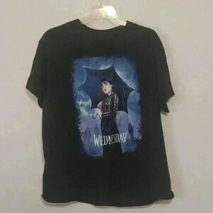 Adam's Family Wednesday T Shirt, Size L